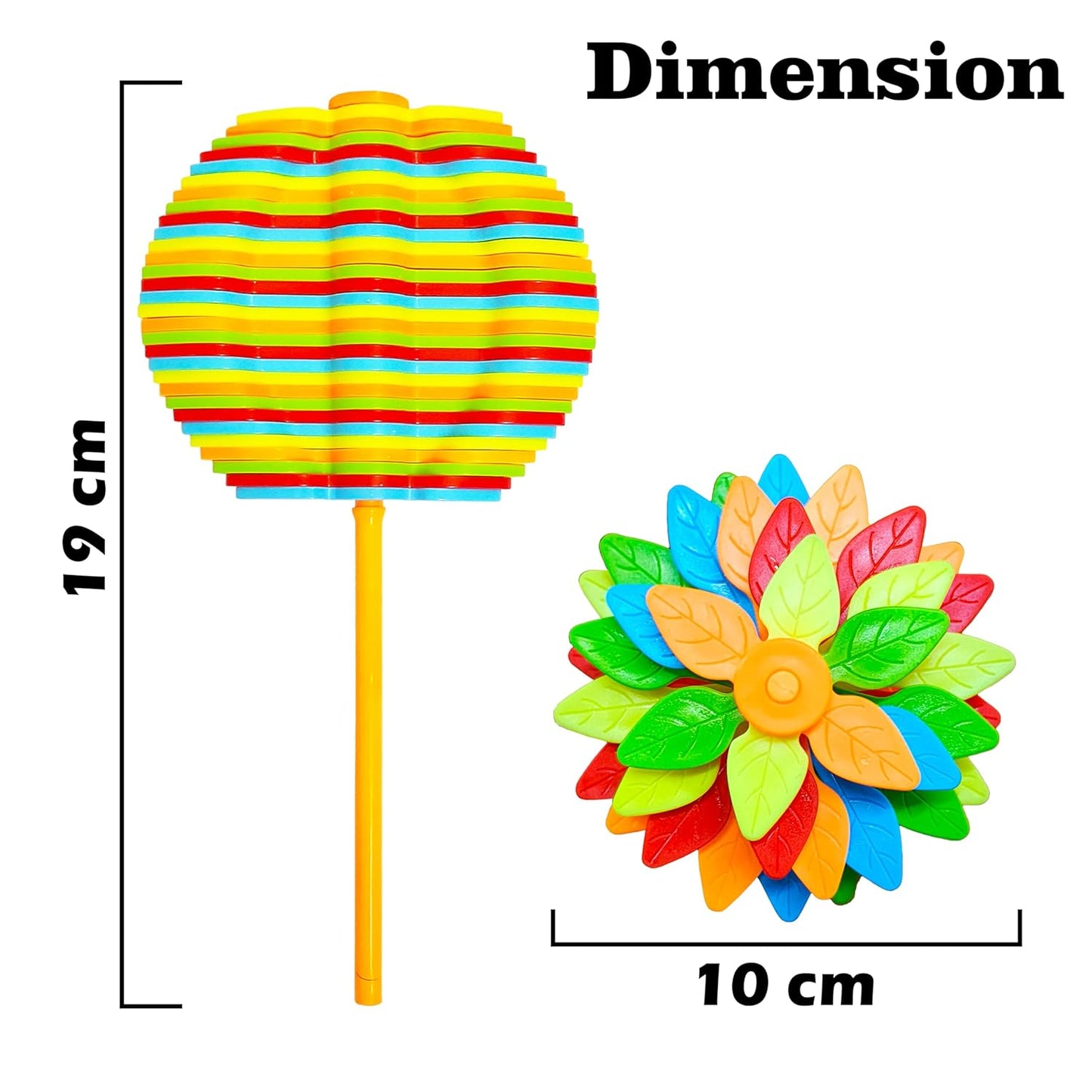 Spin Flower Candy Rotating / Spinning Toy (1 Pc) Signature kart