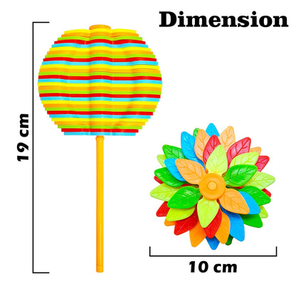 Spin Flower Candy Rotating / Spinning Toy (1 Pc) Signature kart