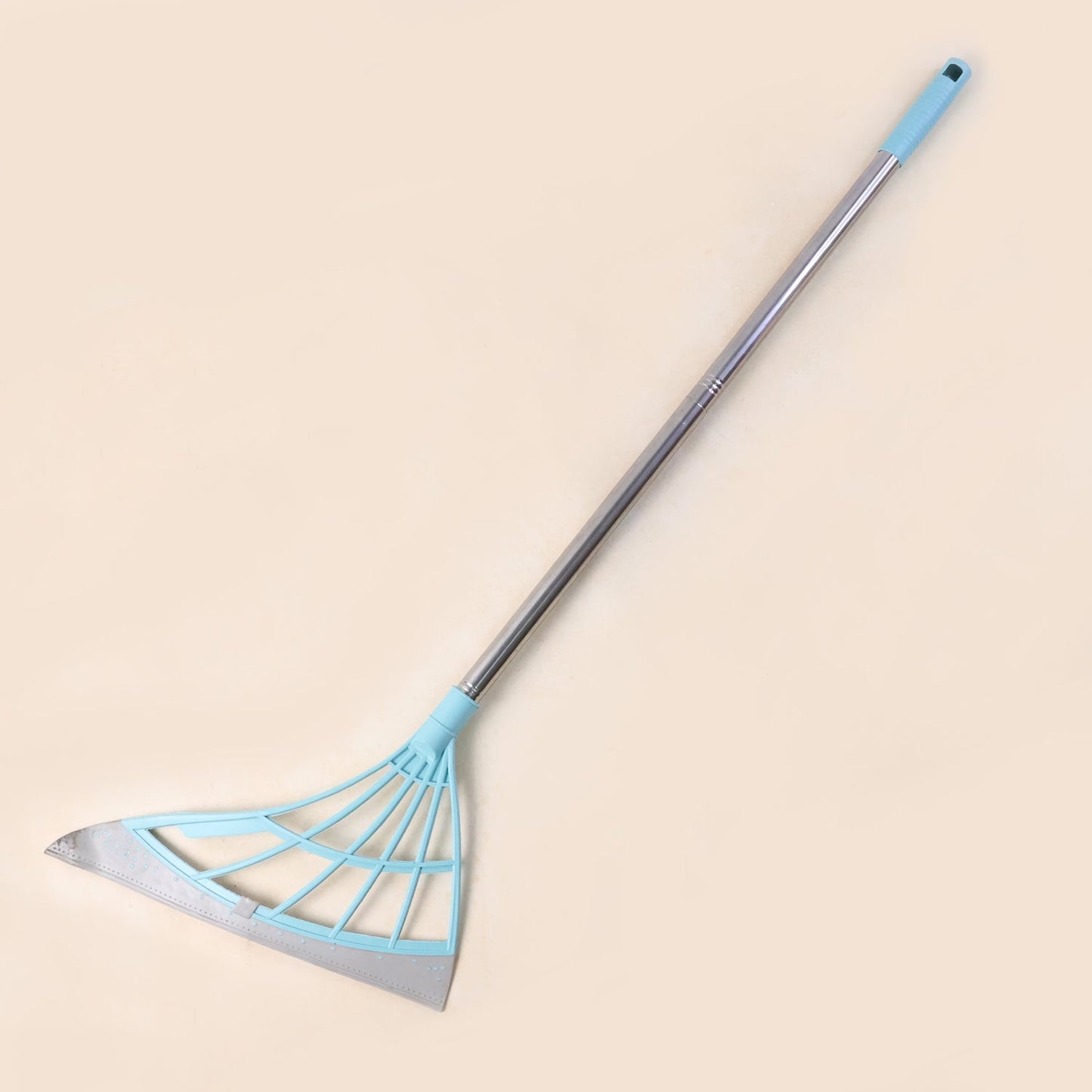 Durable Eco-Friendly Broom with Scraper Your Brand