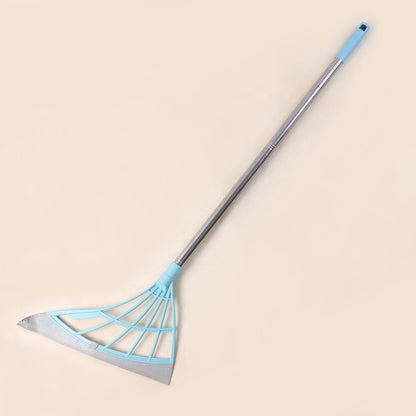 Durable Eco-Friendly Broom with Scraper Your Brand