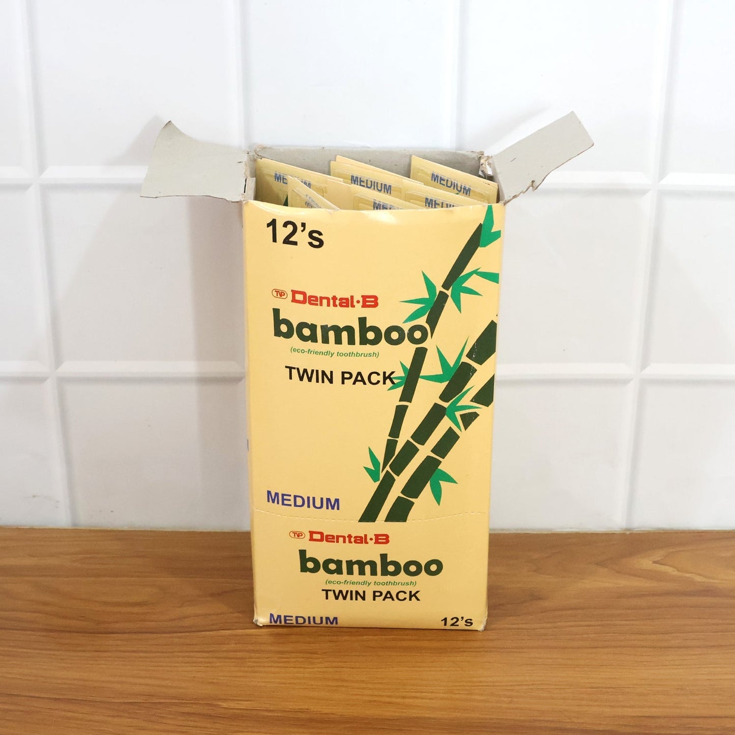 Eco-Friendly Bamboo Toothbrush Twin Pack (12 Packets × 24 Pieces) The Morsignaturekarts