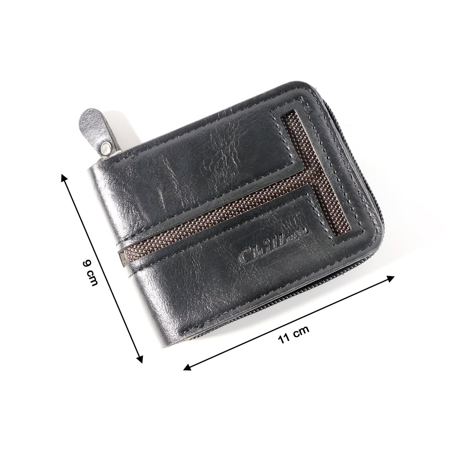 Compact Zip-Around Card Holder Wallet for Men & Women (1 Pc) The Morsignaturekarts