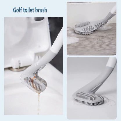 Golf Shape Toilet Cleaner Brush For Bathroom Use signaturekarts