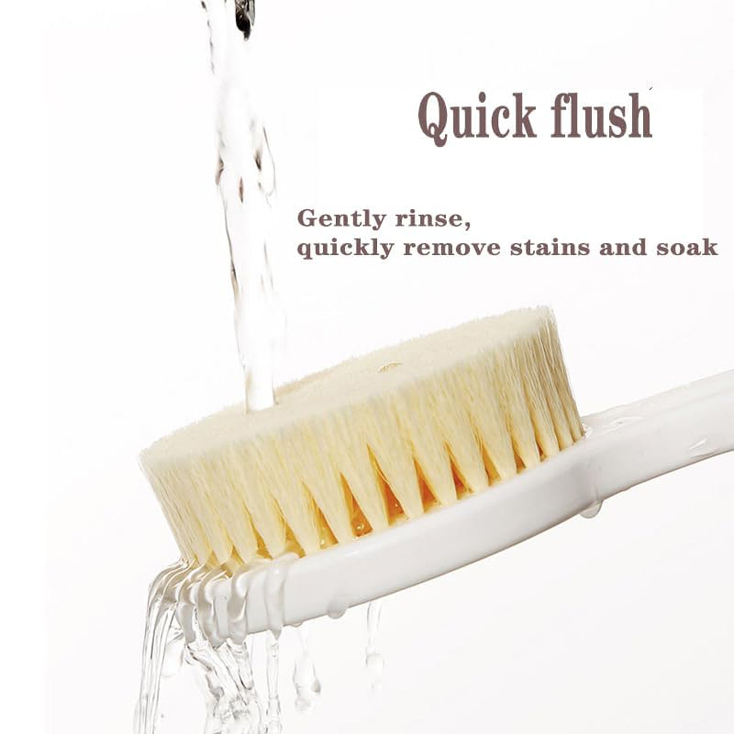 Back Scrubber for Shower Dry Body Brush Back Brush Long Handle (1 Pc / B Grade) Signaturekarts