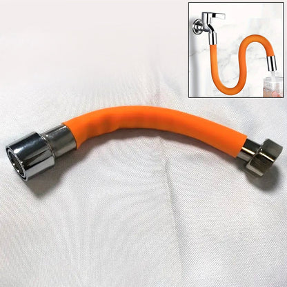 Flexible Water Tap Extender, 360° Bending Faucet Extension Tube with Connector (18cm) Your Brand