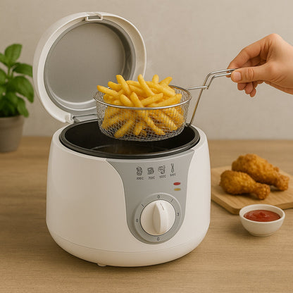 Orbit Adjustable Electric Deep Fryer - 1200W signaturekarts