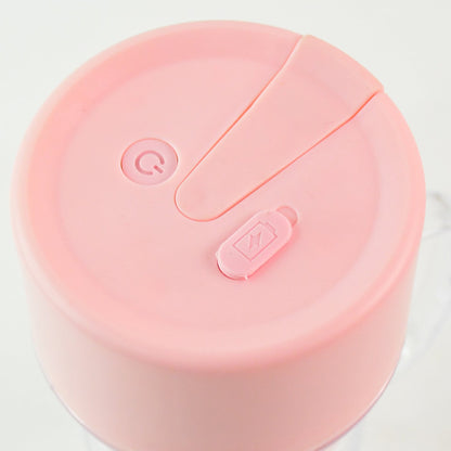 Portable Crusher Juicer With Handle & Straw, USB Rechargeable Multi Blades (420 ML) signaturekarts