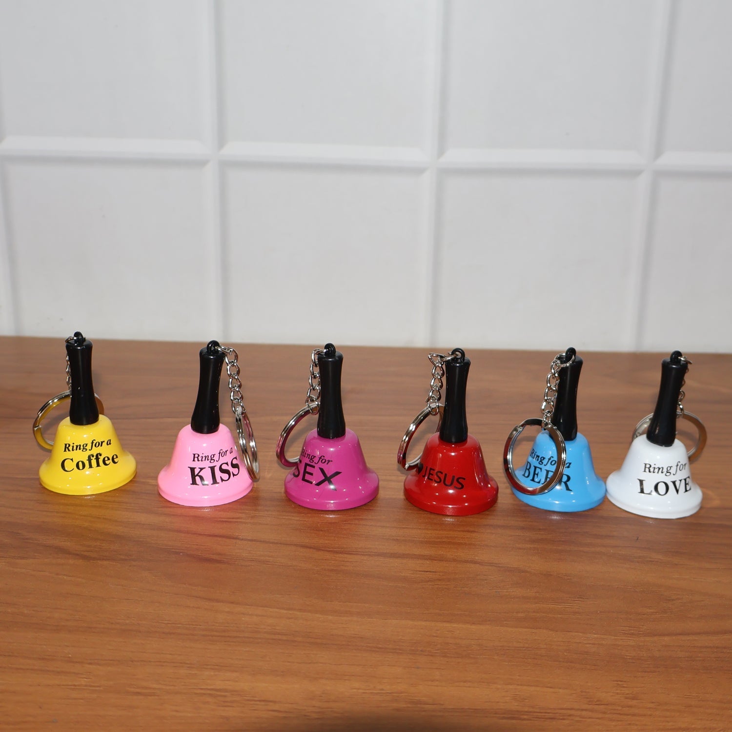 Mini Hand Bell with Keychain (1 Pc) Signature Kart