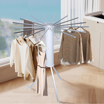 Foldable Rotary Clothes Drying Rack Stand (1 Pc) Signature Kart