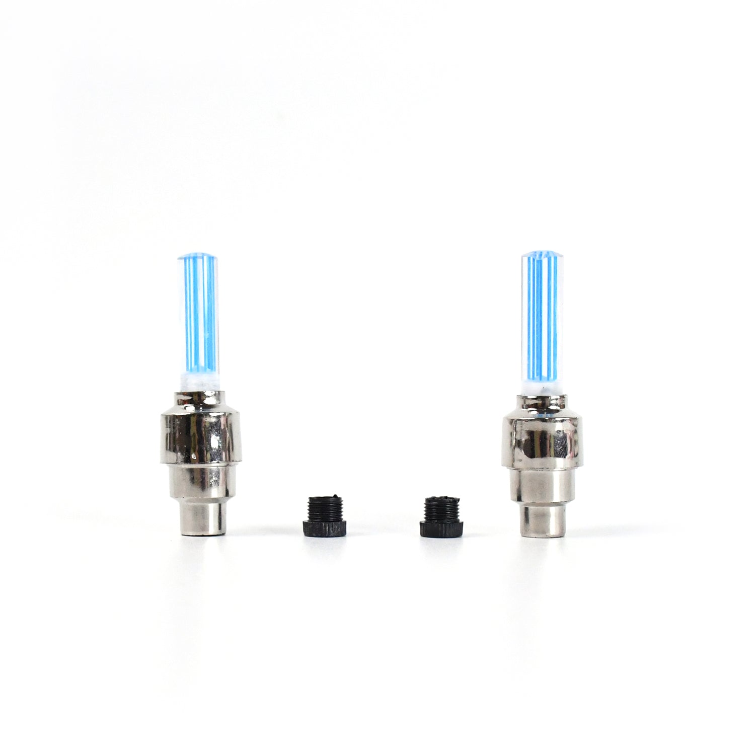 LED Flash Light lamp tyre Wheel Valve Sealing caps (2 Pc / Mix Color) Your Brand