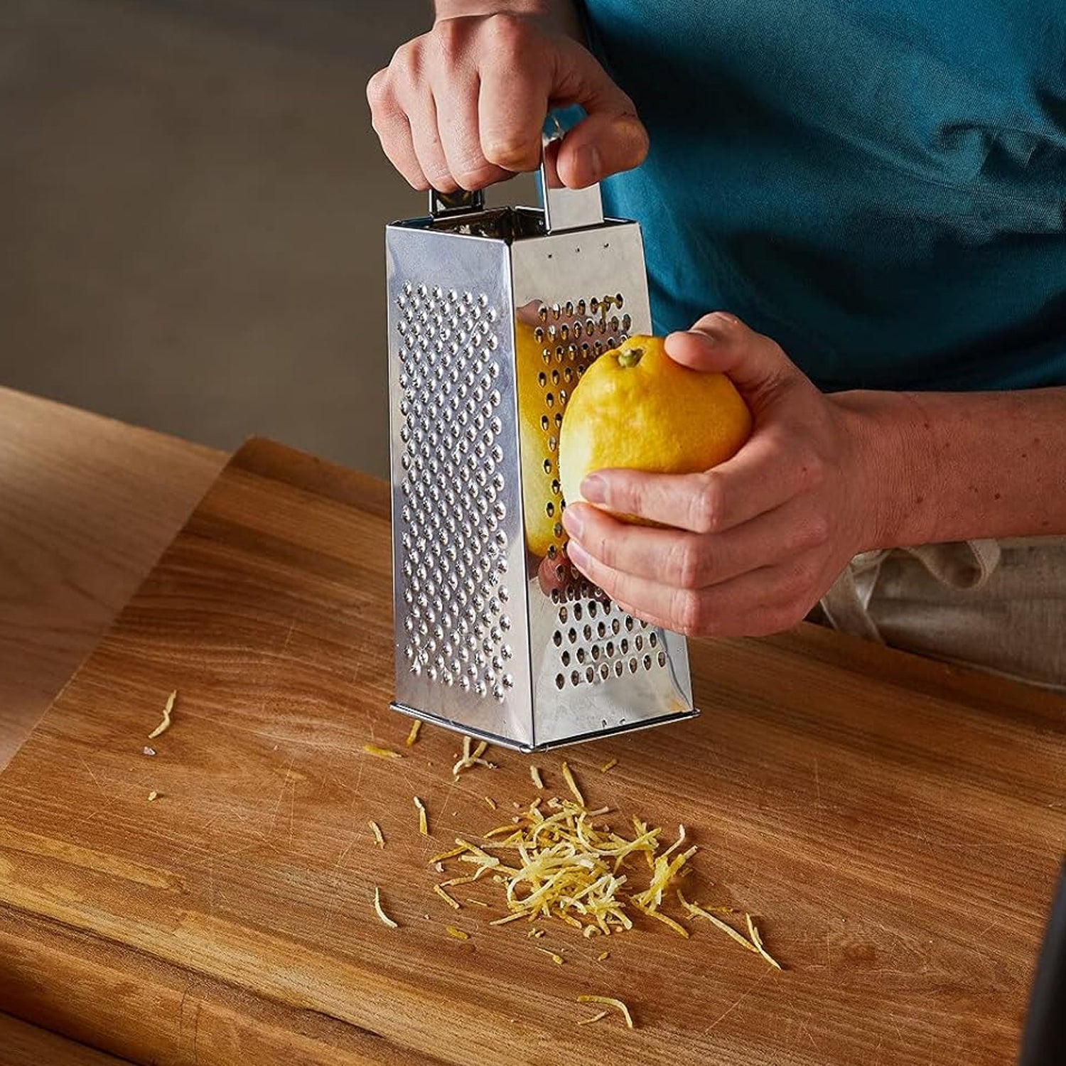 Supermom Premium 5-in-1 Stainless Steel Grater and Slicer signaturekarts