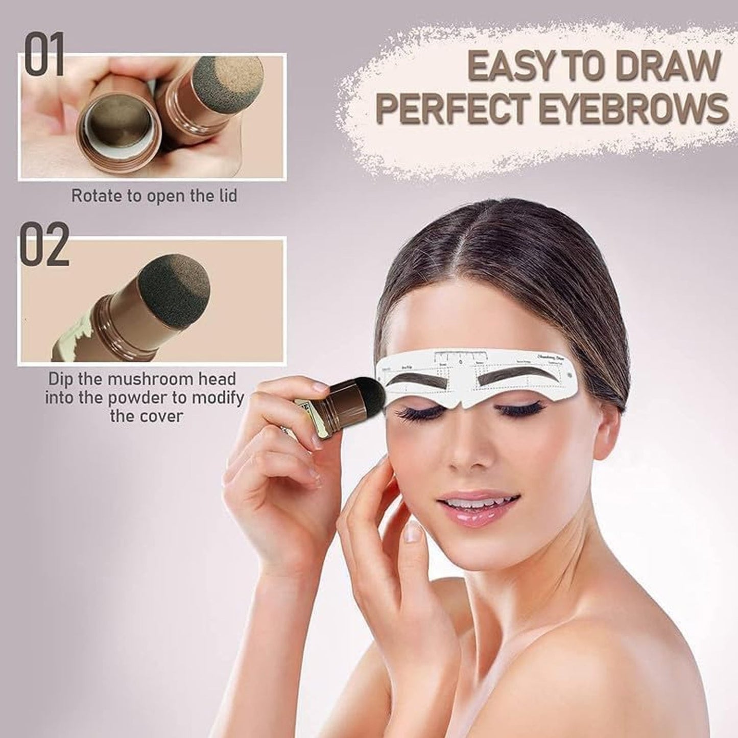 Hairline & Eyebrow Contour Powder Stick - (Set) signaturekarts