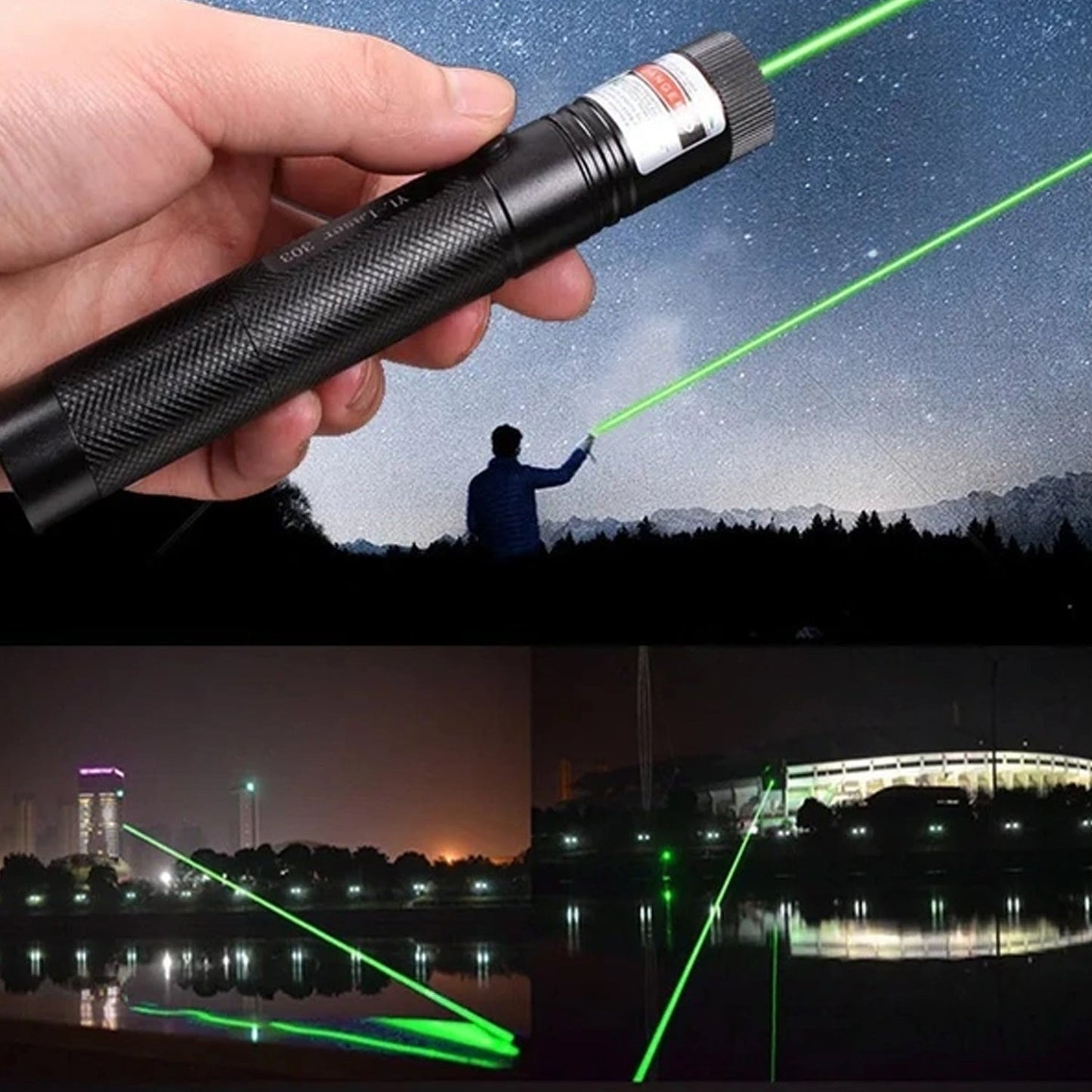 High-Power Green Laser Pointer Set The Morsignaturekarts