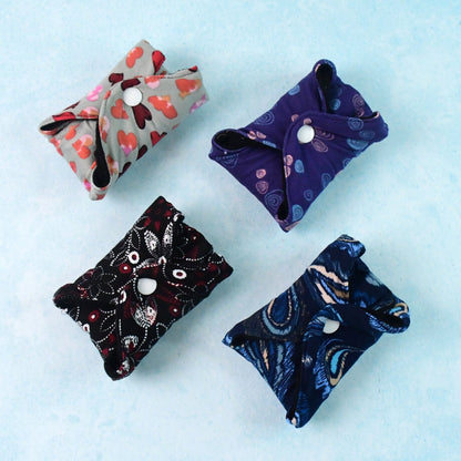 Reusable Cloth Sanitary Pads for Women (4 Pc) signaturekarts