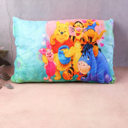 Soft Plush Cartoon Character Kids Pillow (40 x 25 Cm / 1 Pc) signaturekarts