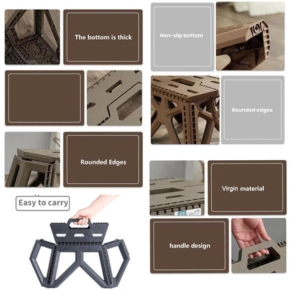 Supermom Comfort Multi-Purpose Folding Stool (18 Inch) signaturekarts