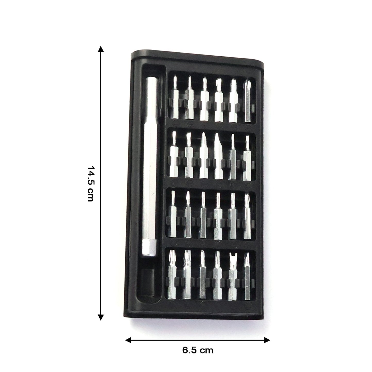 Aluminium 24 in 1 Precision Screwdriver Set, Screwdriver Tool Set (24 Pcs Set) Signaturekarts