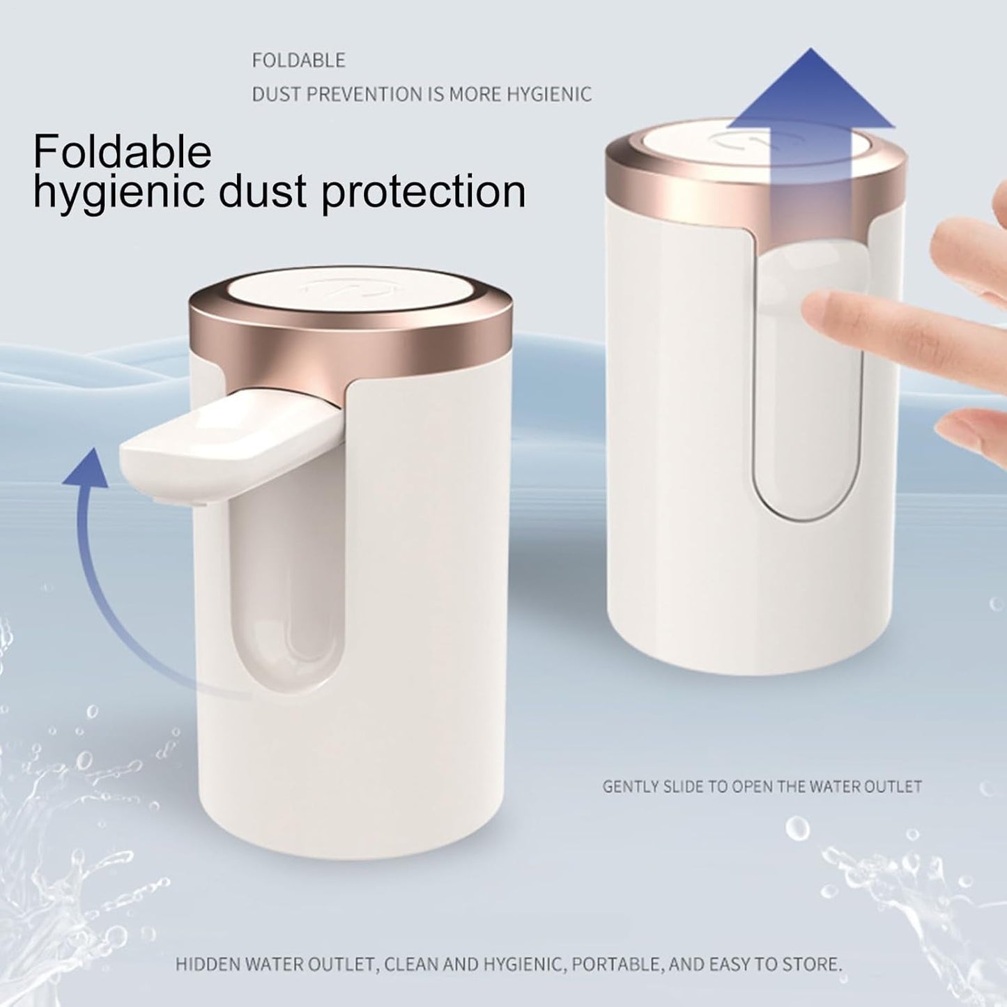 USB Rechargeable Automatic Water Dispenser for 20 Litre Bottle (1 Pc) Signaturekarts