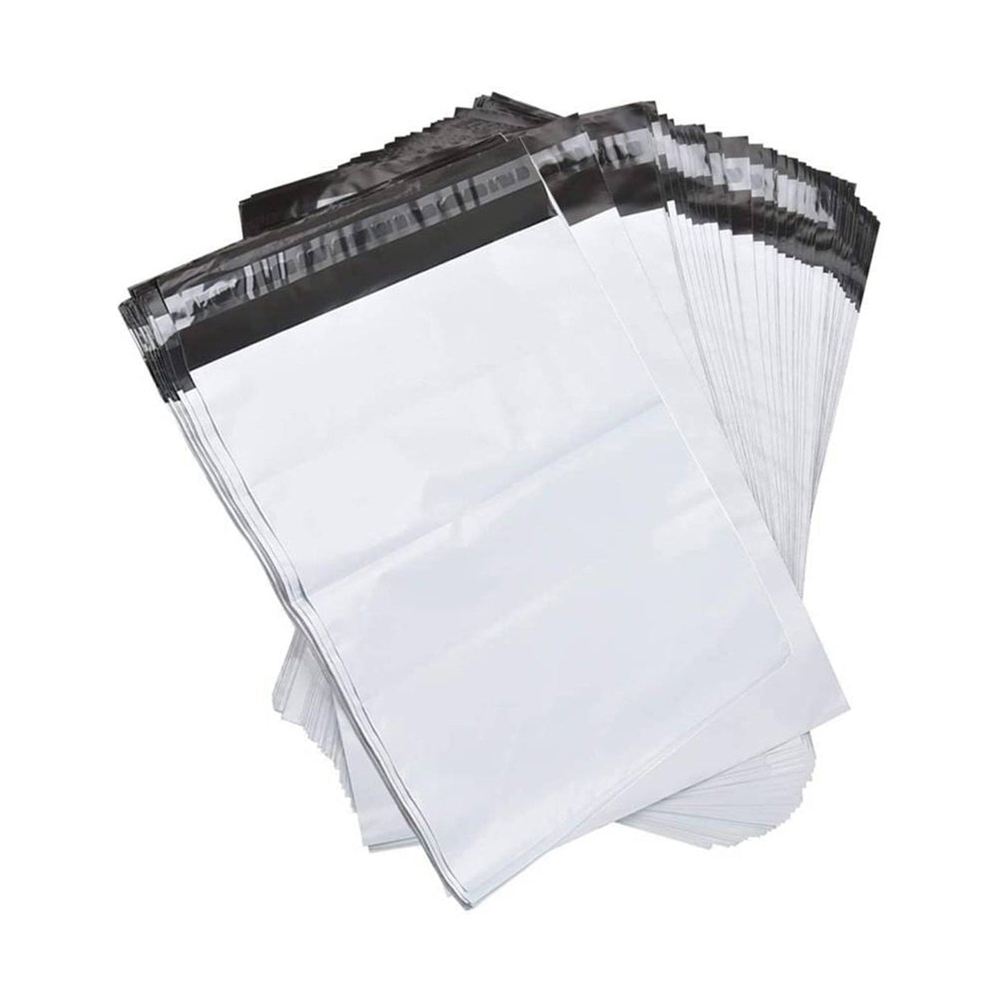 Tamper Proof Courier Bags(12X14 PLAIN 180 POD M1) - 100 pcs Signature Kart