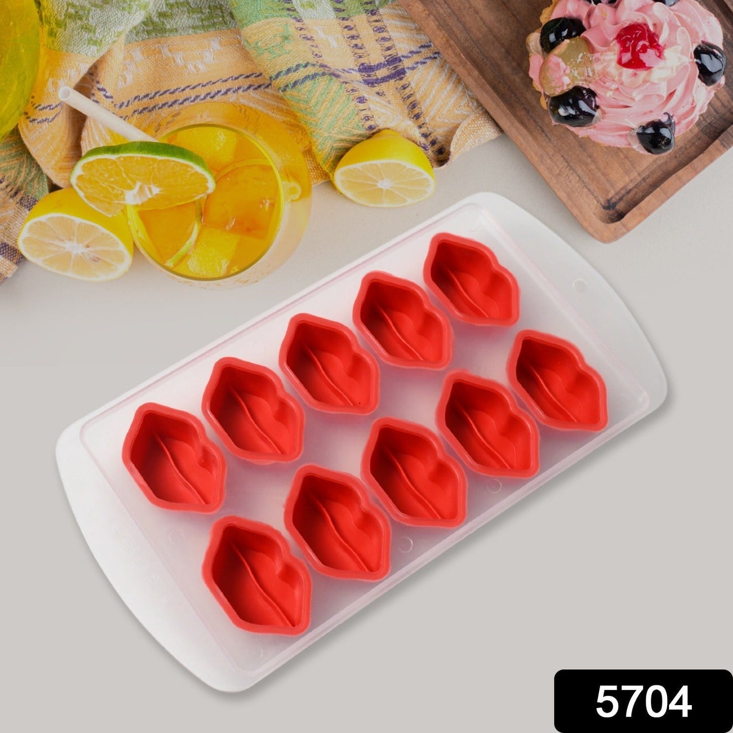 Silicone Mold Ice Cube Tray Creative Sweet Multi Type Ice Tray(1 Pc) signaturekarts