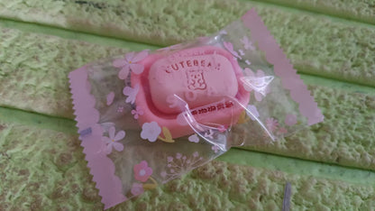 Cute Soap Shaped Erasers With Plastic Case (1 Pc / With Case) Signaturekarts
