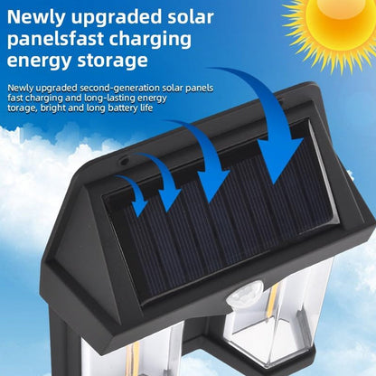 Outdoor Solar Wall Lamp Waterproof High Quality Induction Garden Night Lamp 1 Pc signaturekarts