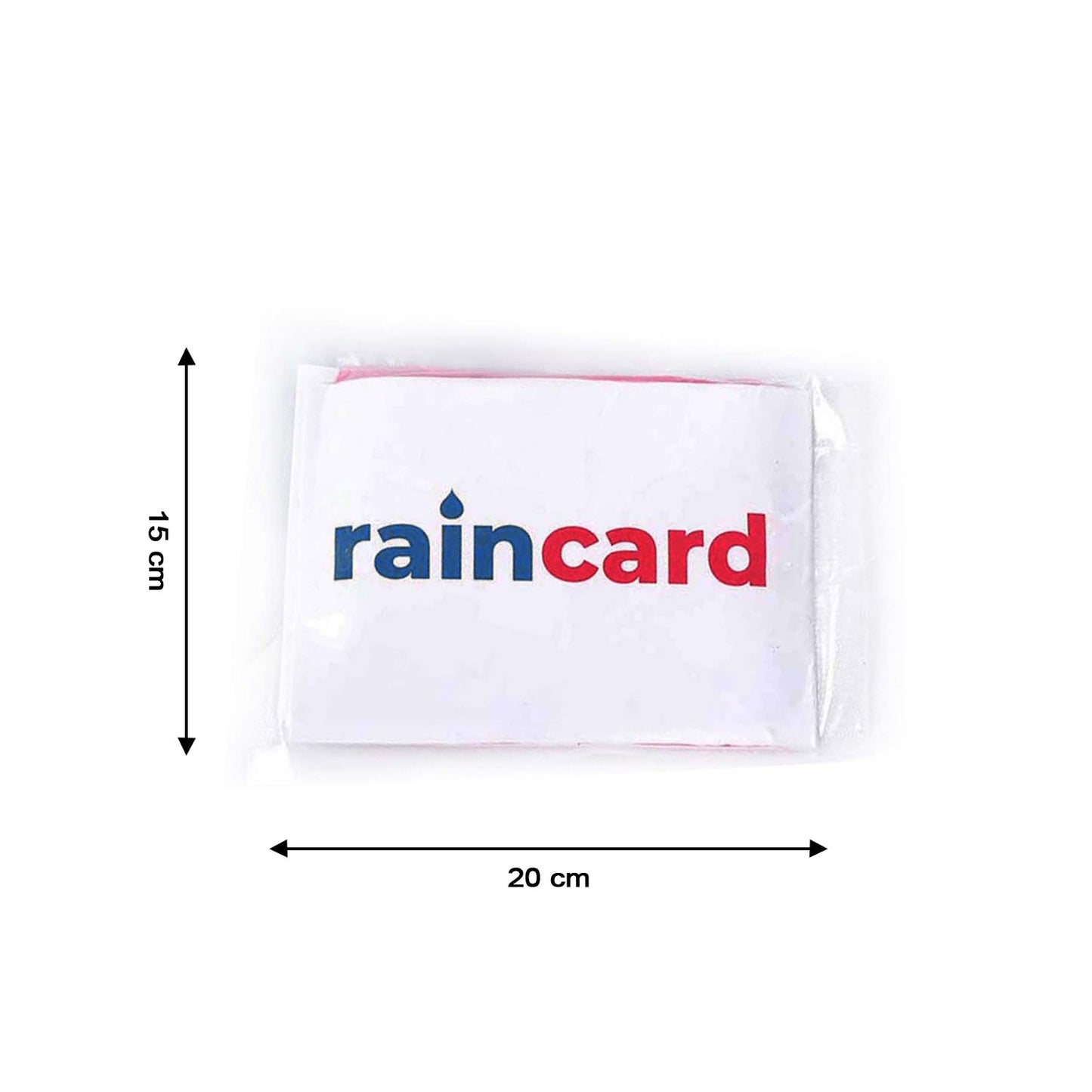 Easy to Carry Emergency Waterproof Rain coat pouch Signature Kart