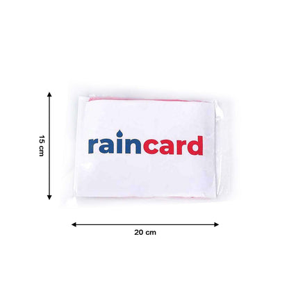 Easy to Carry Emergency Waterproof Rain coat pouch Signature Kart