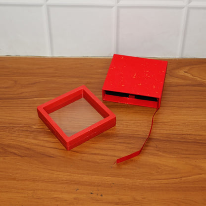 Transparent Jewellery Display Box (9x9 cm / 1 Pc) signaturekarts