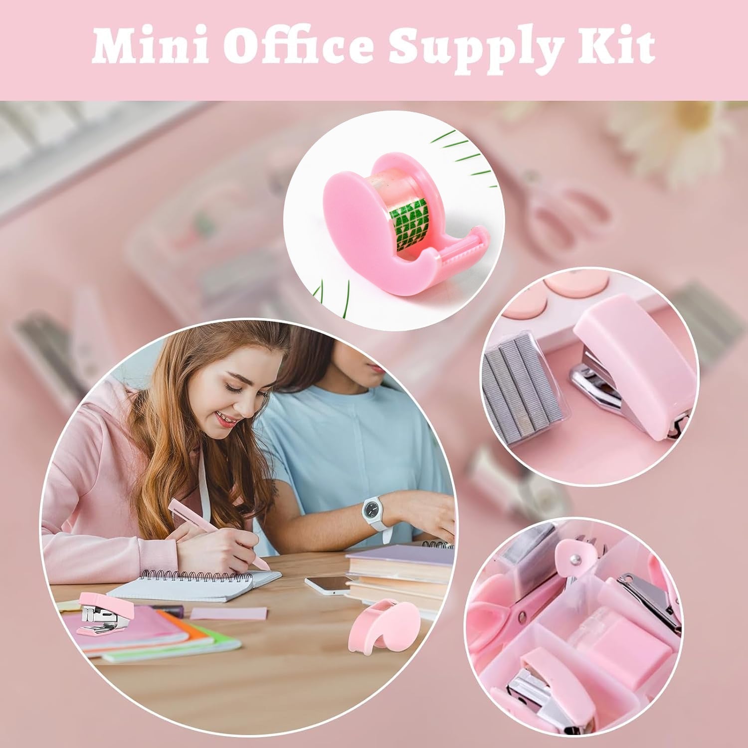 Mini Office Stationery Set (4 Pcs Set) signaturekarts