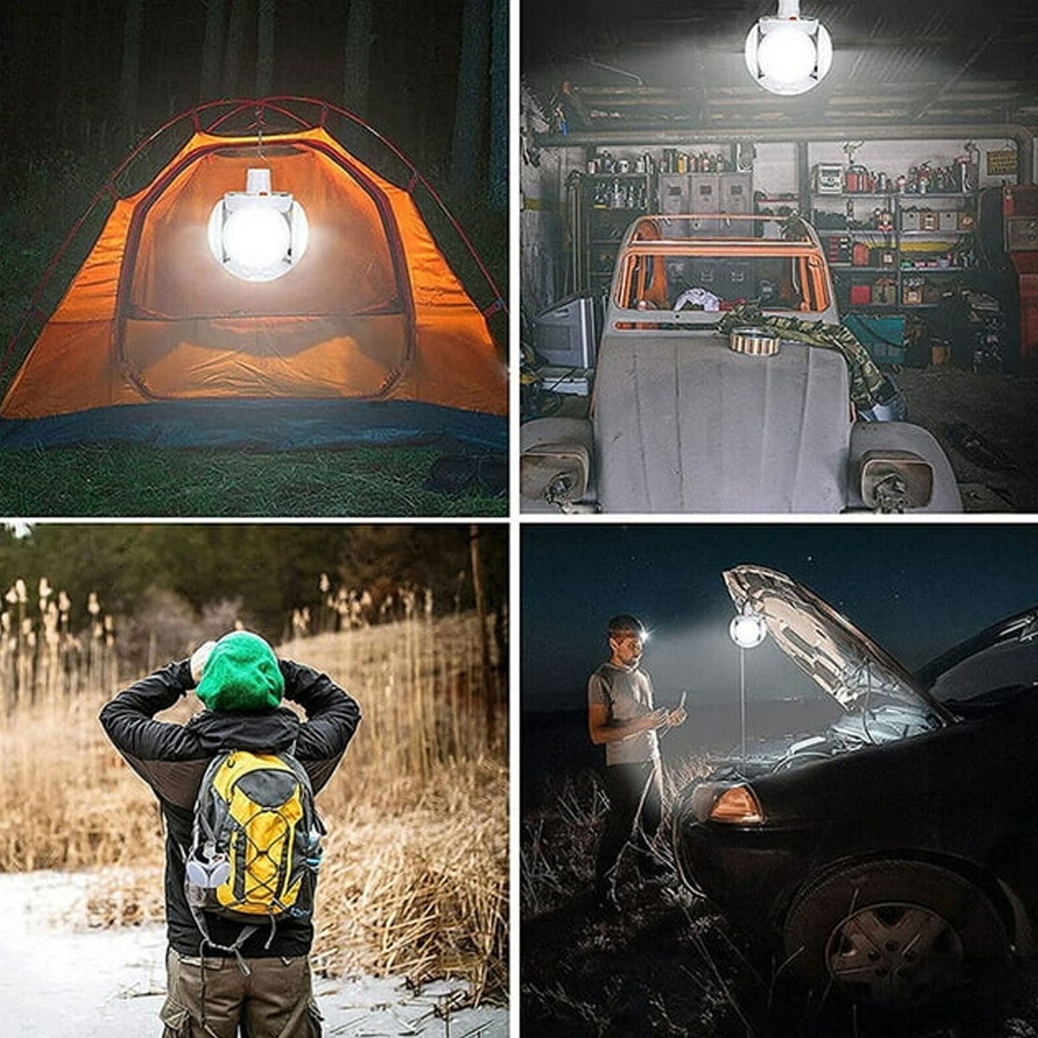 Solar Multi-Functional Emergency LED Light signaturekarts