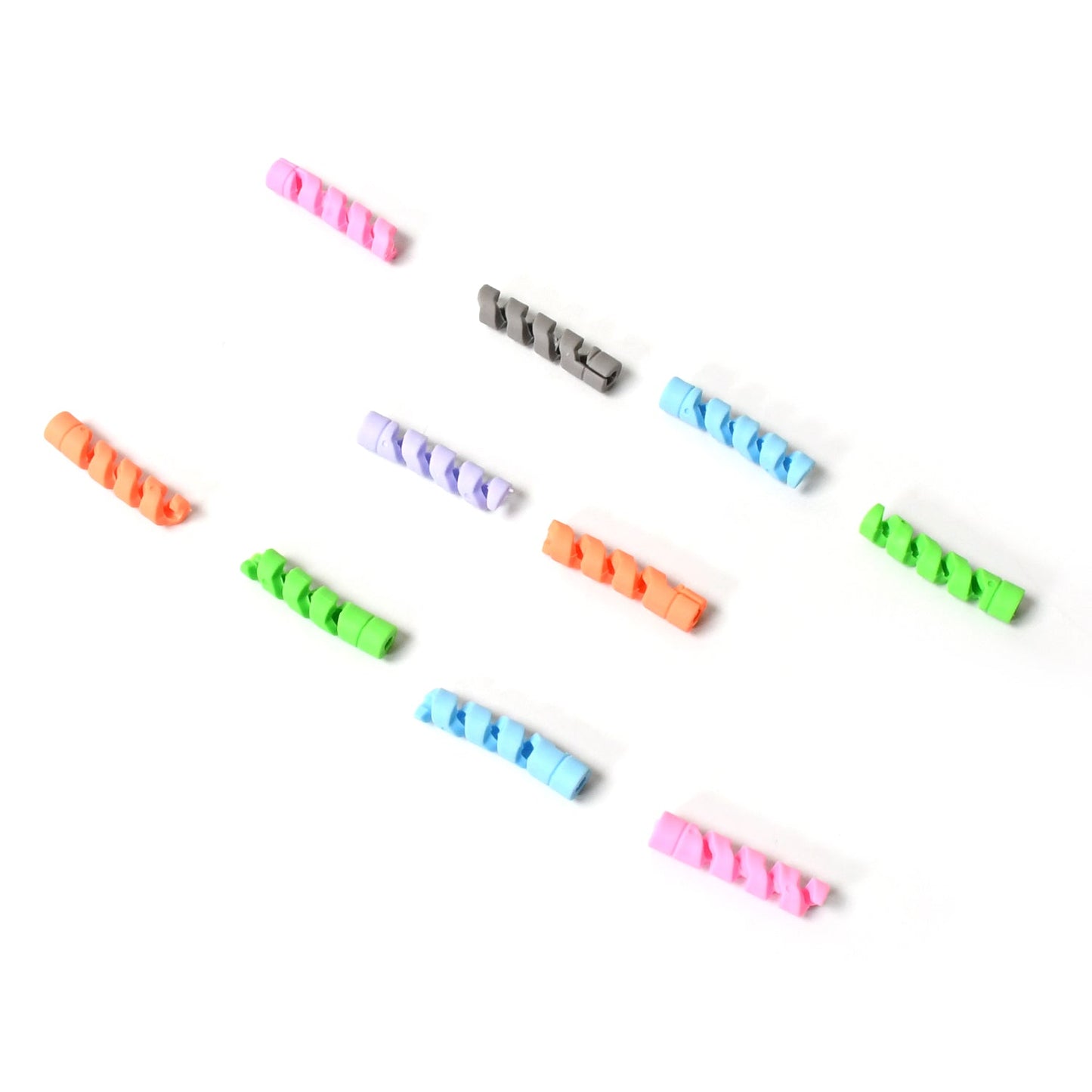 Spiral Charger Cable Protector for All Universal Cable (Pack of 10) signaturekarts