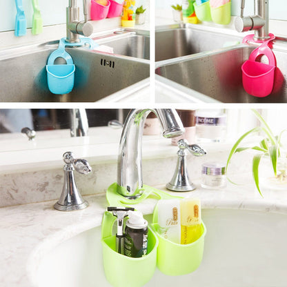 Double Layer Sink Hanging Storage Basket (1 Pc) signaturekarts
