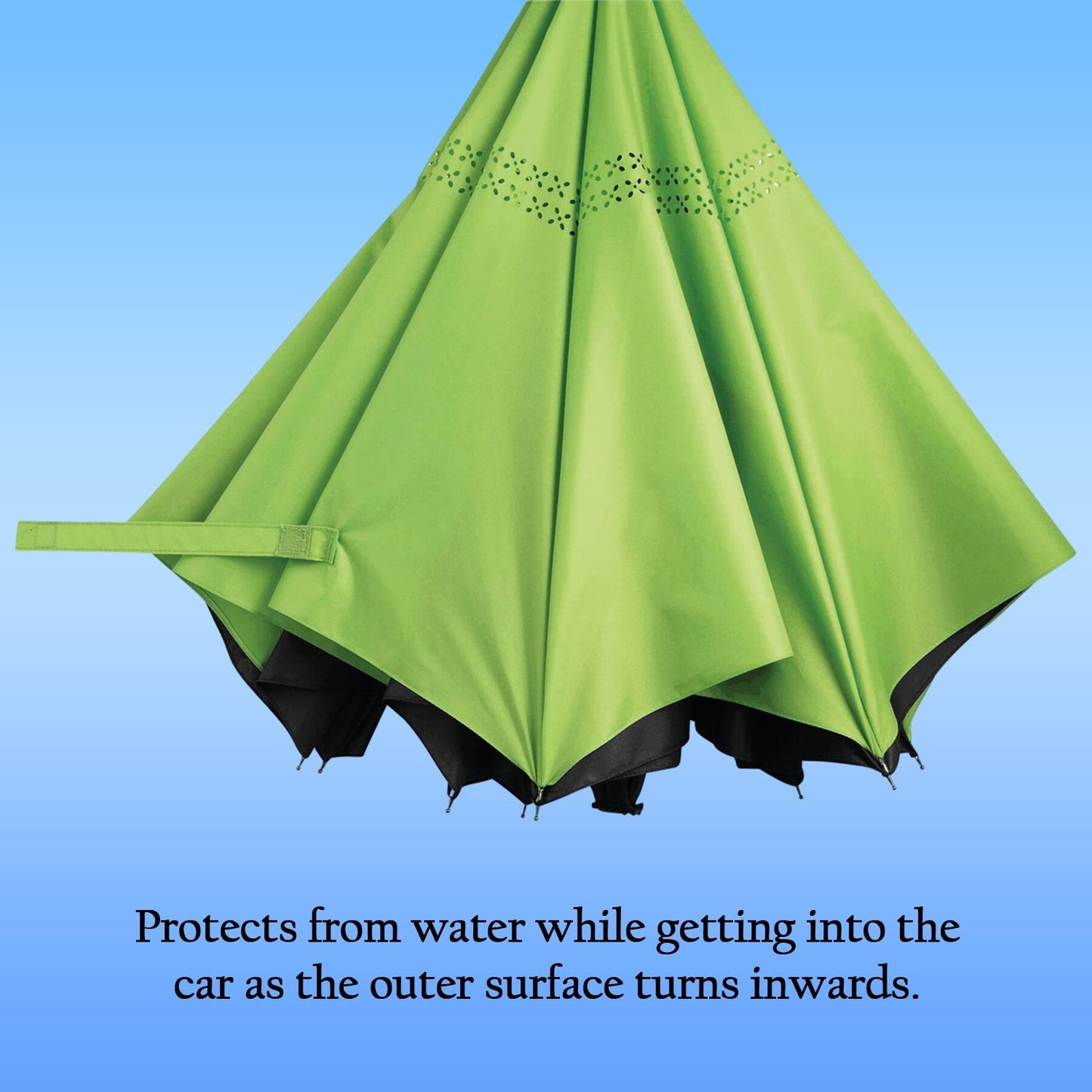 Foldable UV & Rain Umbrella with C-Shaped Handle – Kids (1 Pc / Mix Color) Signaturekarts