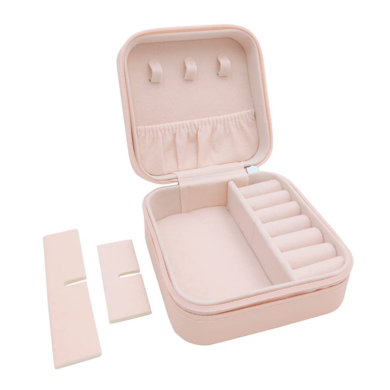 Mini PU Leather jewellery Box for Travel & Storage signaturekarts