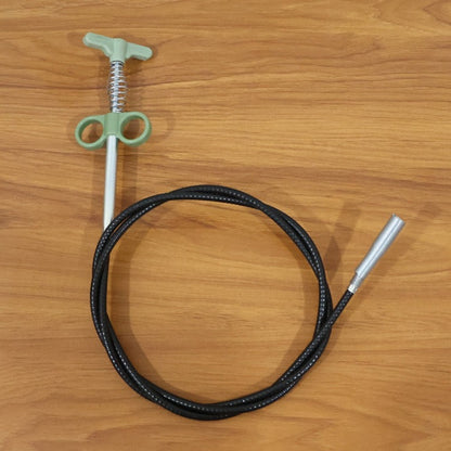 Flexible Spring Drain Cleaning Tool with Hand Grip (1 Pc / 157 Cm) The Morsignaturekarts