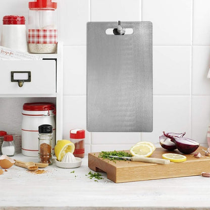 Supermom Medium Stello Stainless Steel Chopping Board signaturekarts