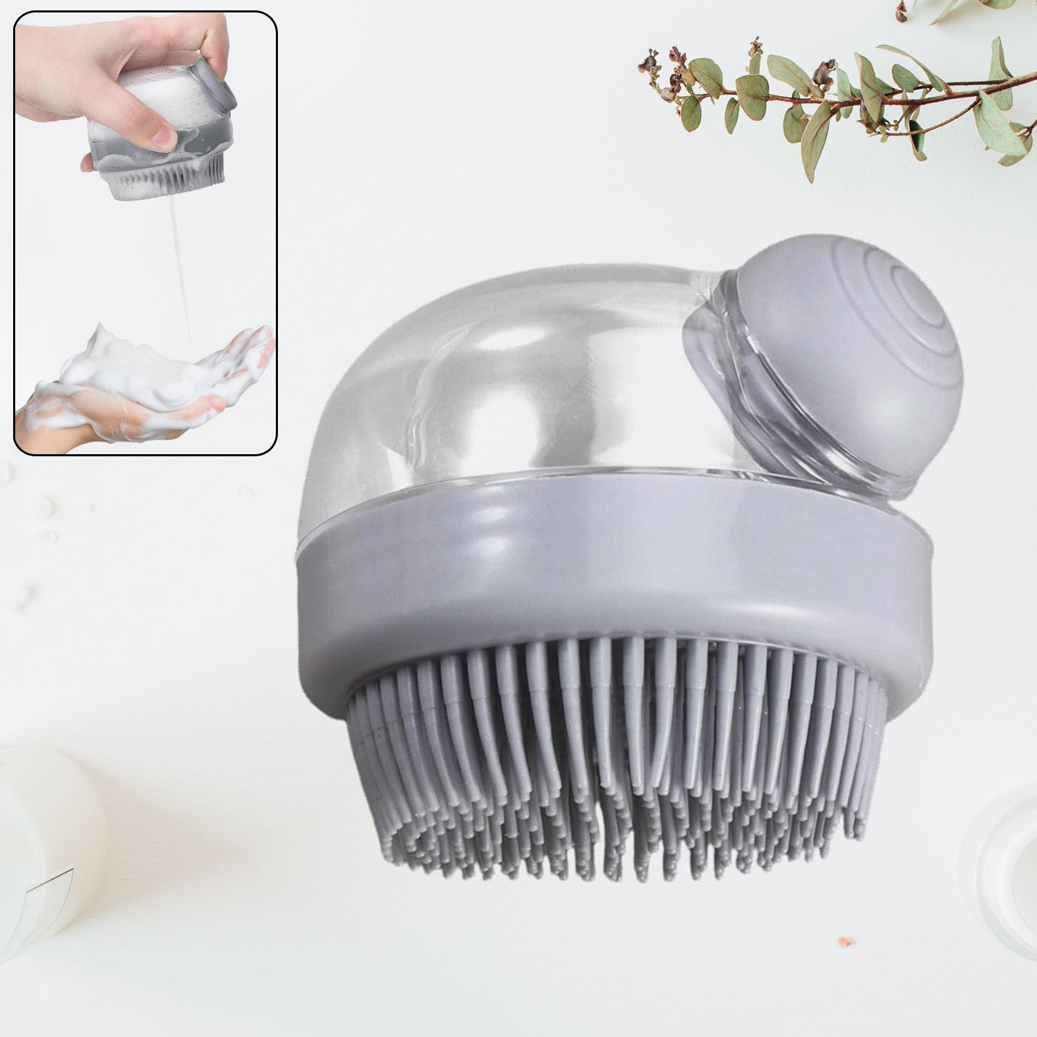 Head Scalp Massager Shampoo Brush (1 Pc) signaturekarts