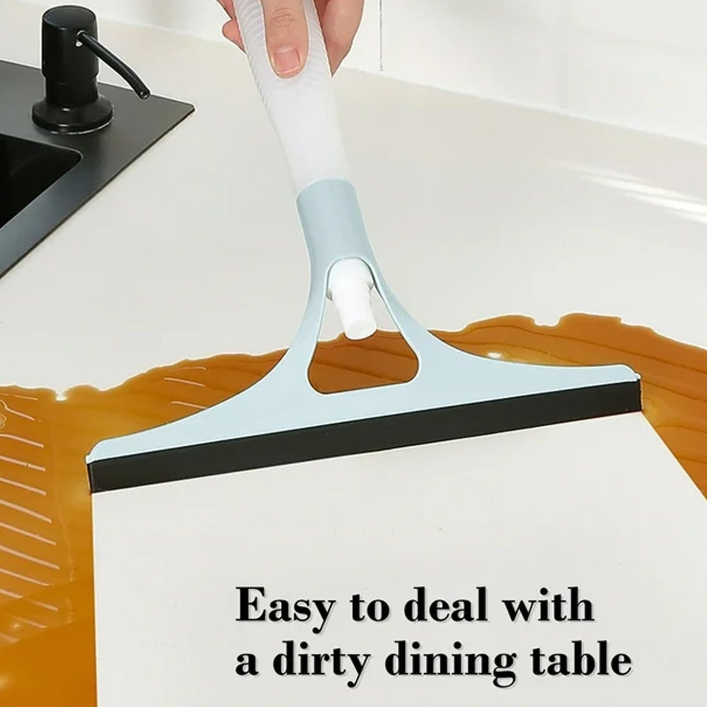 All-in-One Cleaning Brush: Spray, Wash, & Wipe (Windows, Glass, Car) (1 Pc) signaturekarts