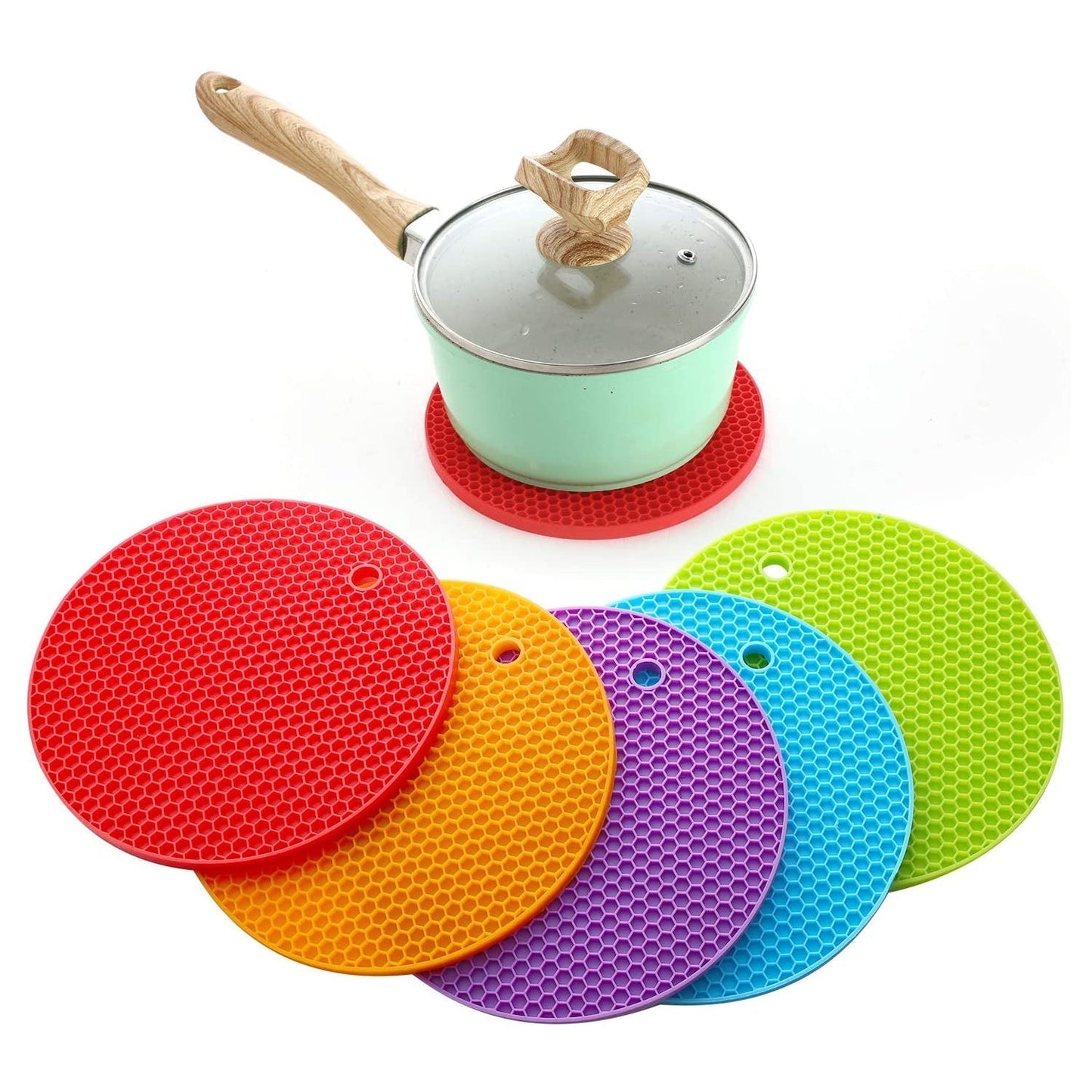 Silicone Trivet for Hot Dish and Pot, Silicone Hot Pads ( 1 pcs ) signaturekarts