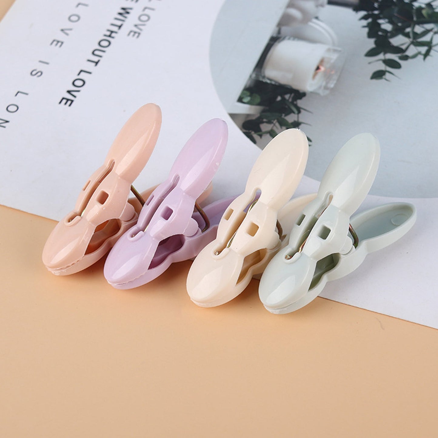 Clothes Drying Rope with Multipurpose Cloth Clips (1 Set) signaturekarts