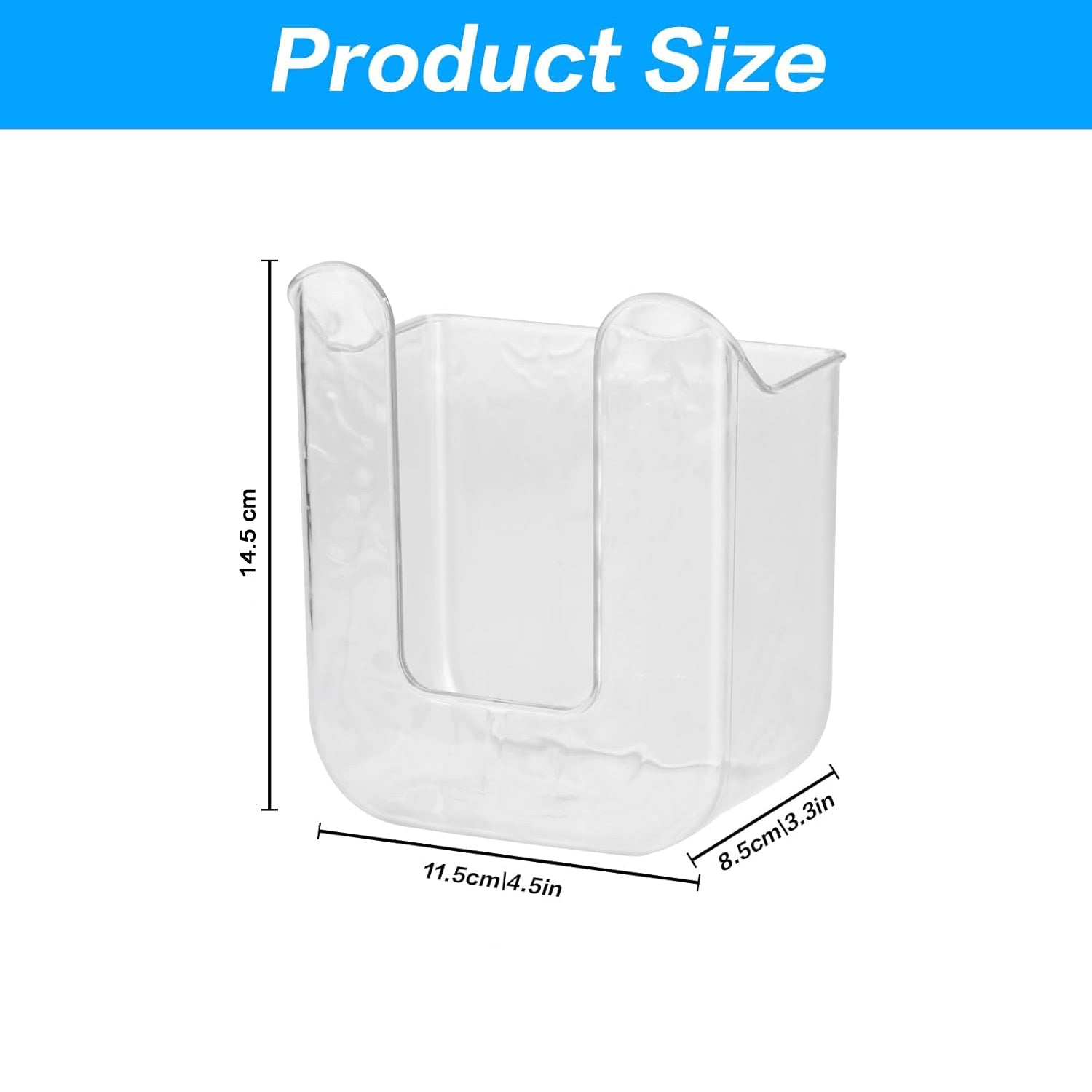 Tissue & Napkin Dispenser Holder - (1 Pc) signaturekarts