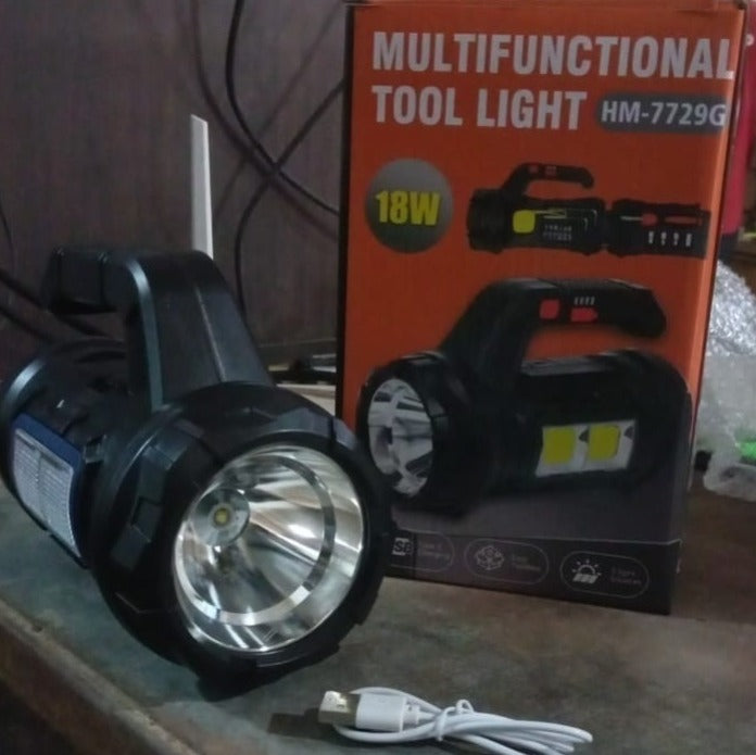 Multi Functional SOS Light With Tool Box, Torchlight (18 W) signaturekarts