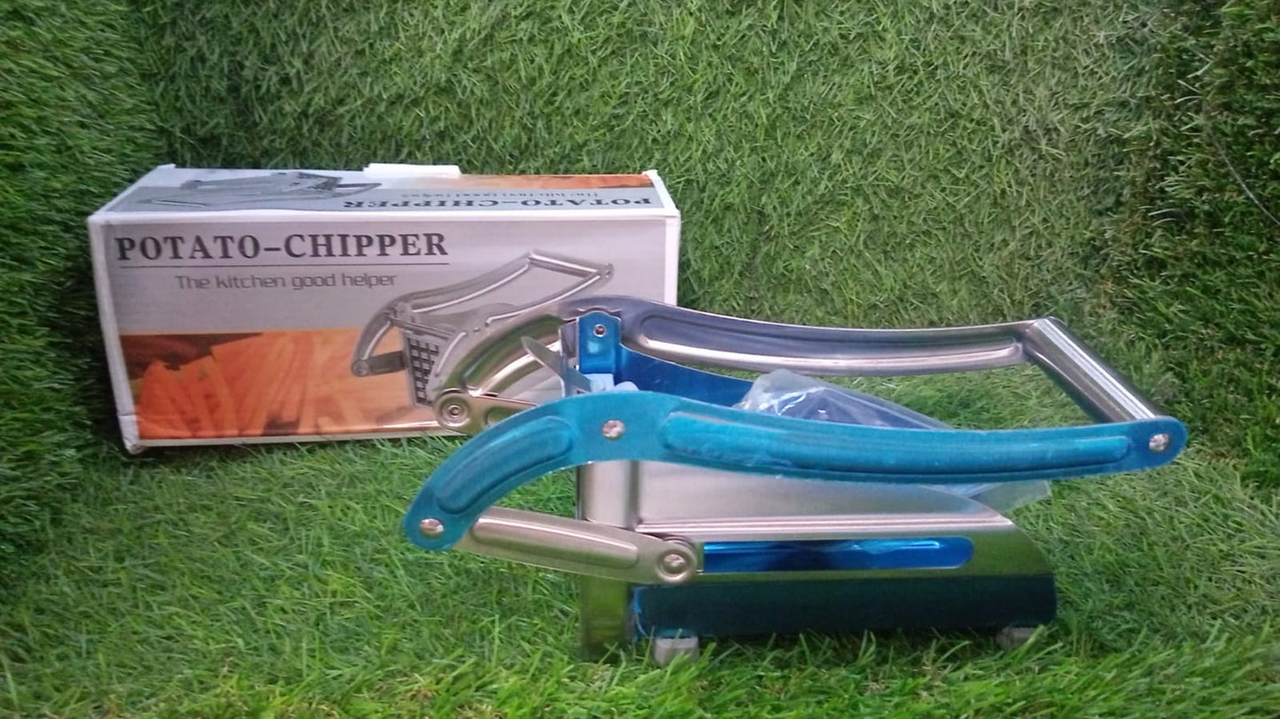 French Fries & Potato Chips Cutter Machine with Blade signaturekarts