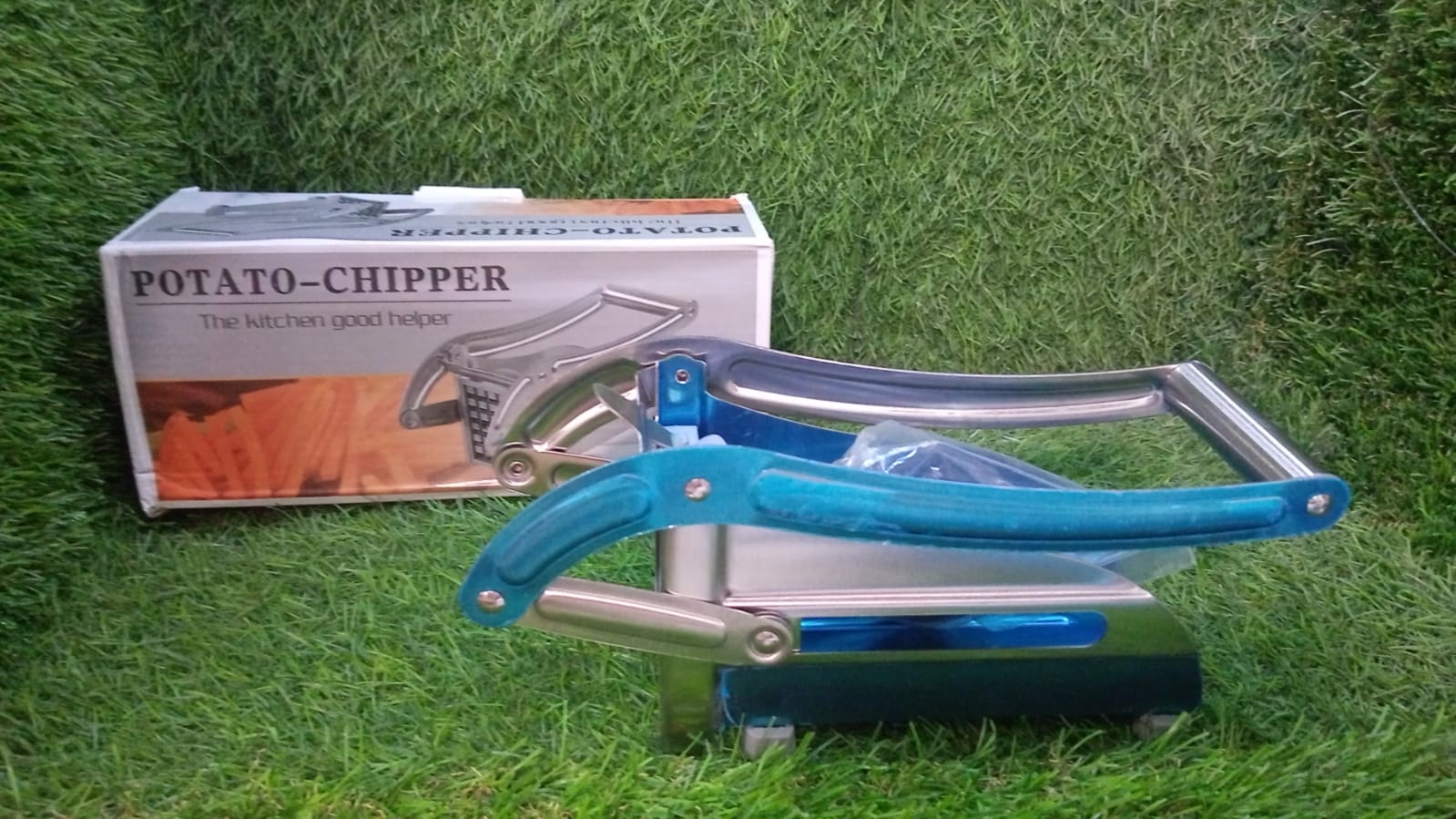 French Fries & Potato Chips Cutter Machine with Blade signaturekarts