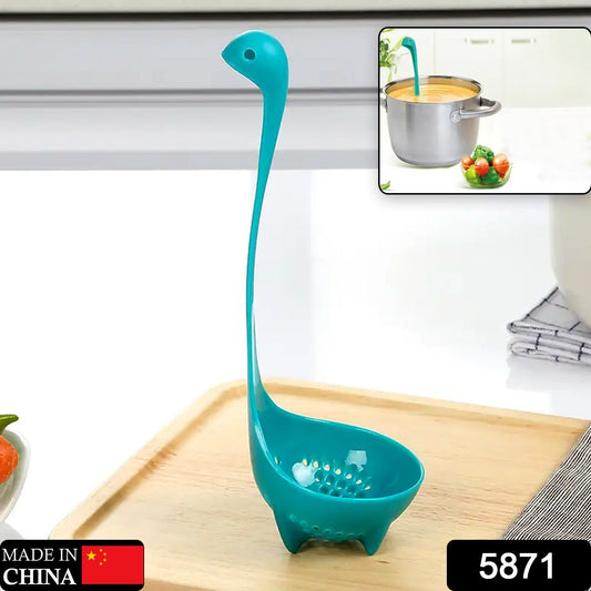 Multifunctional Colander Spoon: Soup Strainer, Long Handle, Kitchen Tool signaturekarts