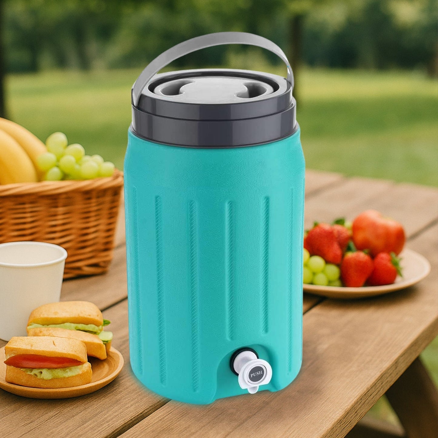 Insulated Water Jug with Tap Leakproof, Travel Cooler (2.5 Ltr) Signature kart