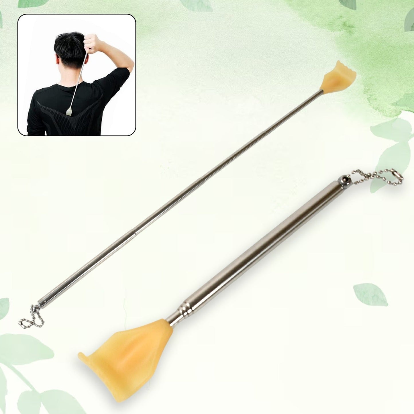 Back Scratcher Tube Telescoping Massage Tool  for Women Men Adjustable 43cm, khujli (1pc) signaturekarts