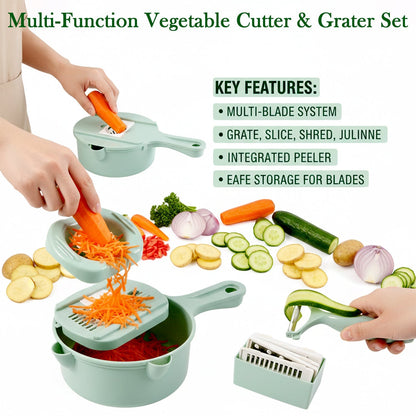 Multi-Function Vegetable Cutter & Grater Set The Morsignaturekarts