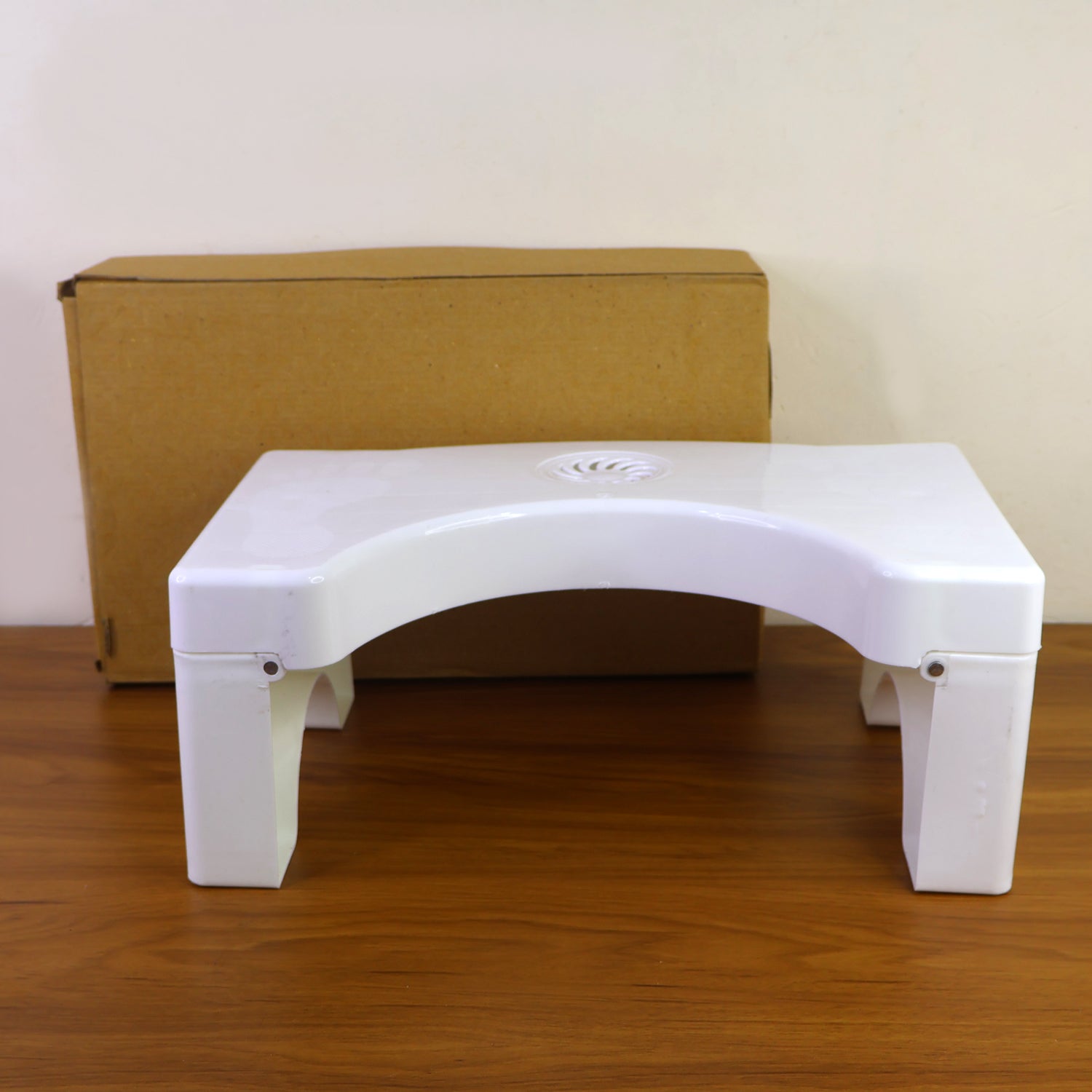 Plastic Non-Slip Folding Toilet Squat Stool Your Brand